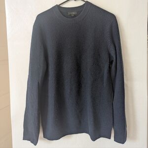 COS navy blue 100% cashmere crewneck sweater (men's Euro-size S)